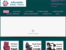 Tablet Screenshot of cheaperscooters.com
